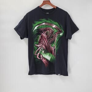 Broken Promises Mens T Shirt Large Black Payback Crew Graphic Short Sleeve Tee